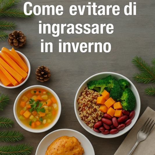 Come evitare di ingrassare in inverno senza rinunciare ai piaceri della tavola
